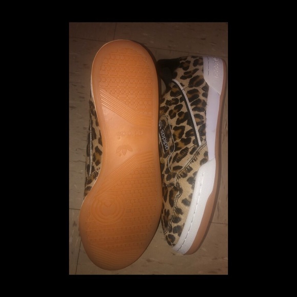 Adidas Continental Leopard Hair 10 & 10 1/2 - Picture 4 of 5